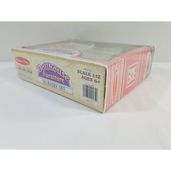 Melissa & Doug Dollhouse Furniture Nursery Set Dollhouse Furniture  Scale 1:12 - Picture 12 of 16